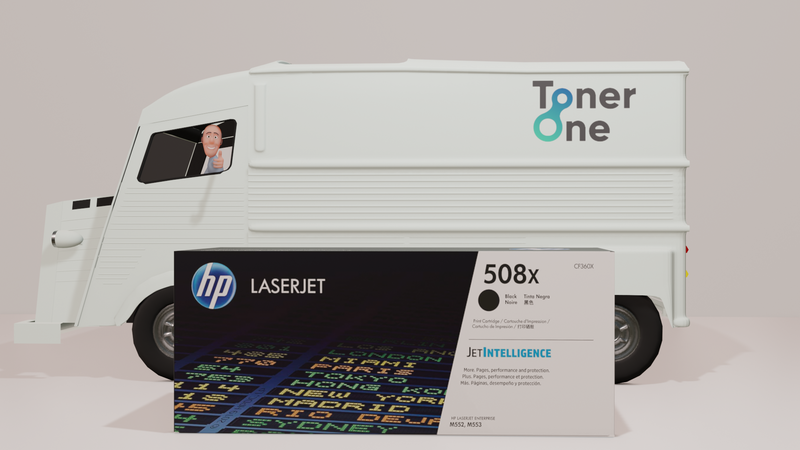 Genuine HP 508X High Capacity Laserjet Toner Cartridge - CF360X - Black