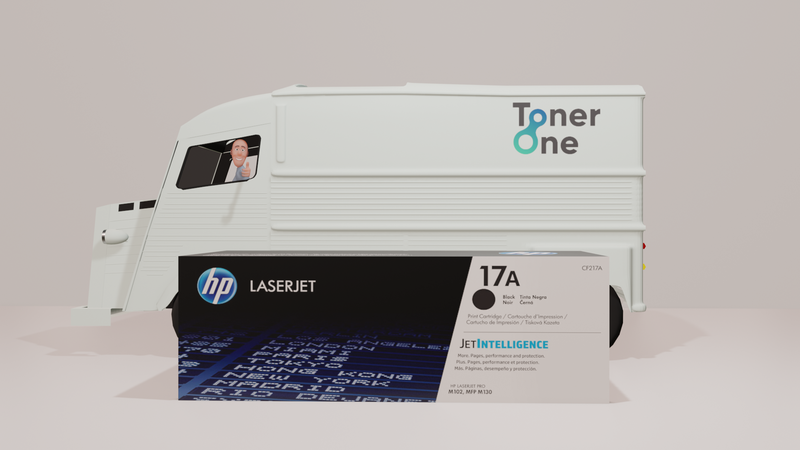 Genuine HP CF217A 17A Black Standard Laserjet Black Toner Cartridge