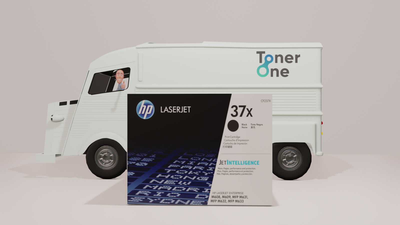 Genuine HP 37X High Capacity Black Toner Cartridge - CF237X