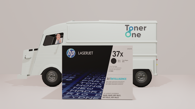 Genuine HP 37X High Capacity Black Toner Cartridge - CF237X