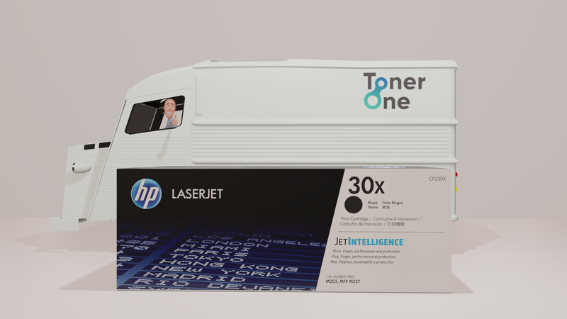 Genuine HP 30X High Capacity Black Toner Cartridge - CF230X