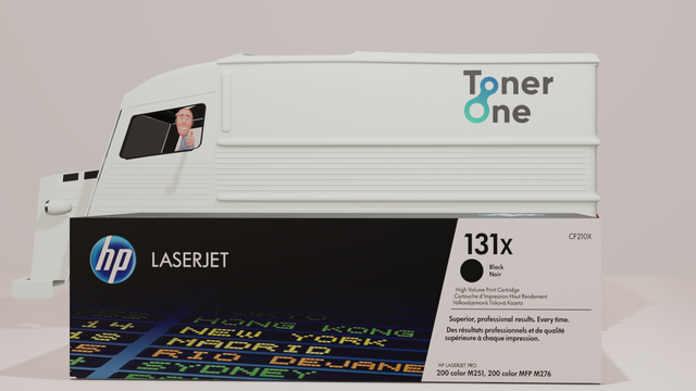 Genuine HP 131X High Capacity Laserjet Toner Cartridge - CF210X - Black