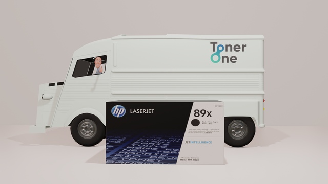 Genuine HP 89X High Capacity Black Toner Cartridge - CF289X