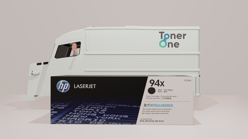 Genuine HP 94X High Capacity Black Toner Cartridge - CF294X