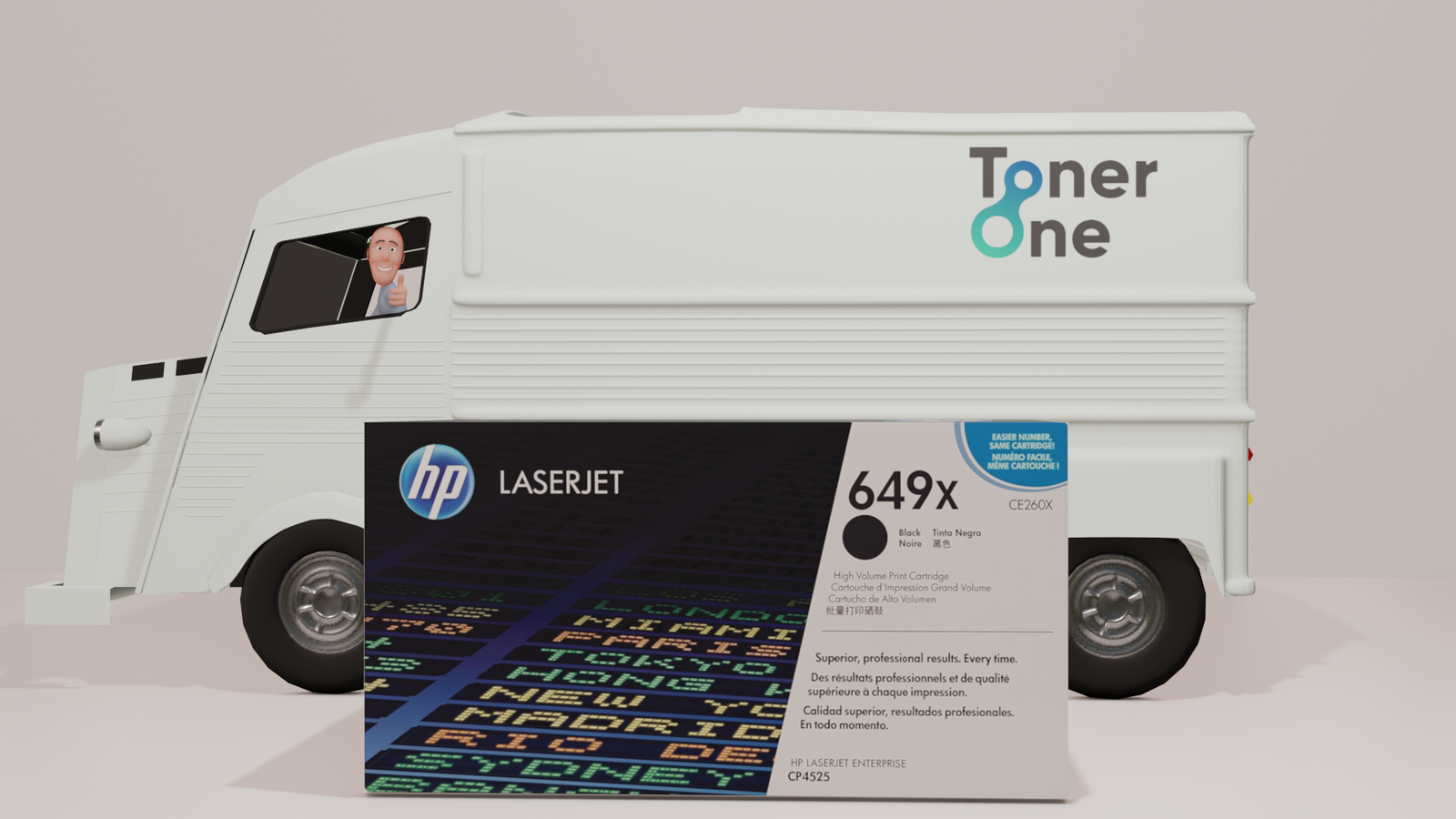 Genuine HP 649X High Capacity Laserjet Toner Cartridge - CE260X - Black