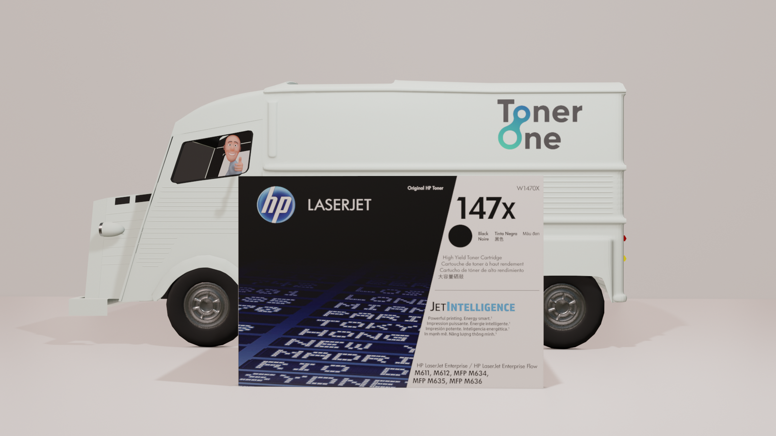Genuine HP 147X High Capacity Toner Cartridge - W1470X