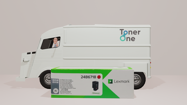 Lexmark 24B6718 Toner Cartridge - Magenta