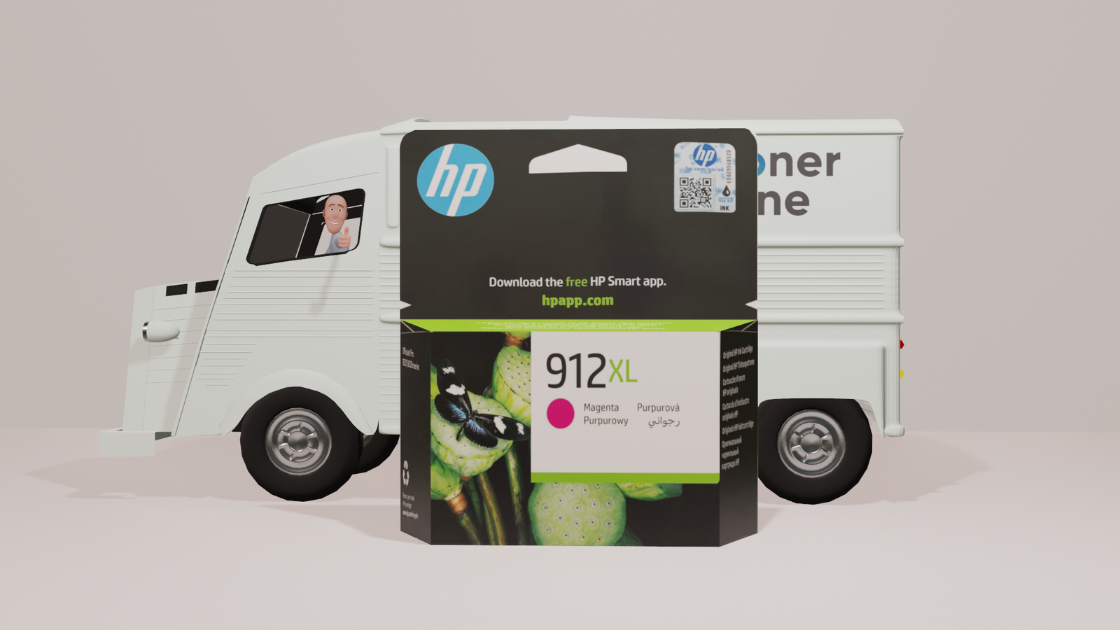 Genuine HP 912XL Ink Cartridge (3YL82AE) - Magenta