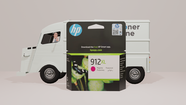 Genuine HP 912XL Ink Cartridge (3YL82AE) - Magenta
