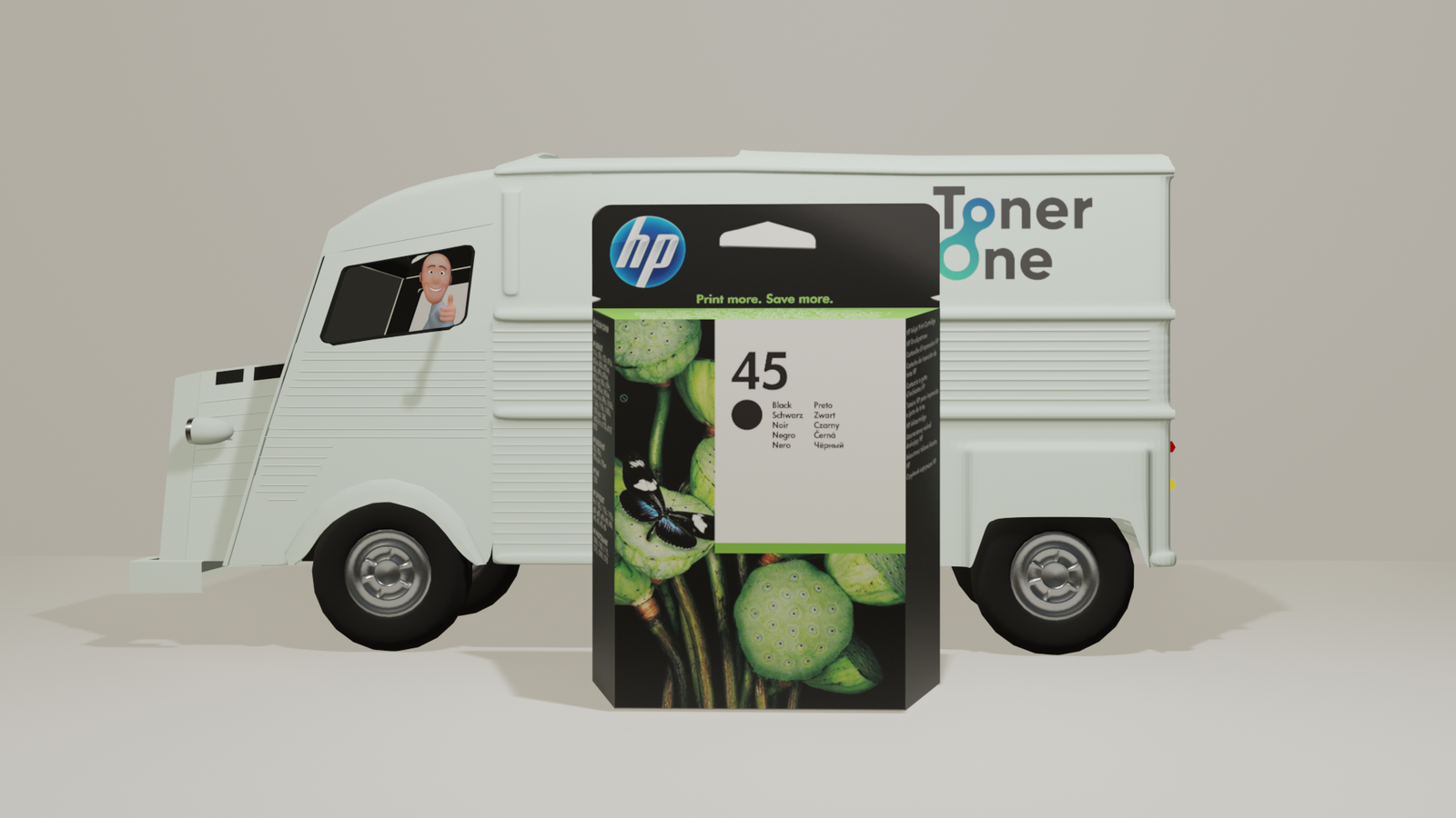 Genuine High Capacity HP 45 Black Ink Cartridge | 51645AE