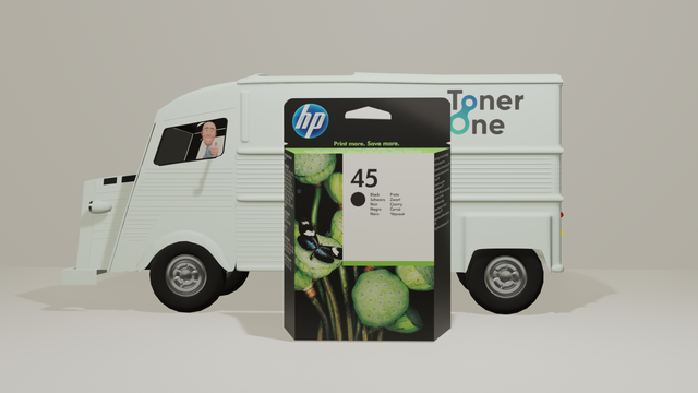 Genuine High Capacity HP 45 Black Ink Cartridge | 51645AE
