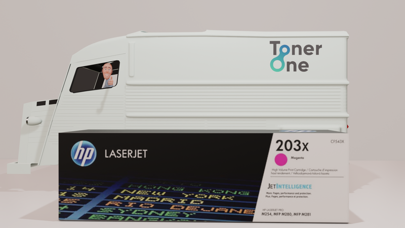 Genuine HP 203X High Capacity Laserjet Toner Cartridge -CF543X - Magenta