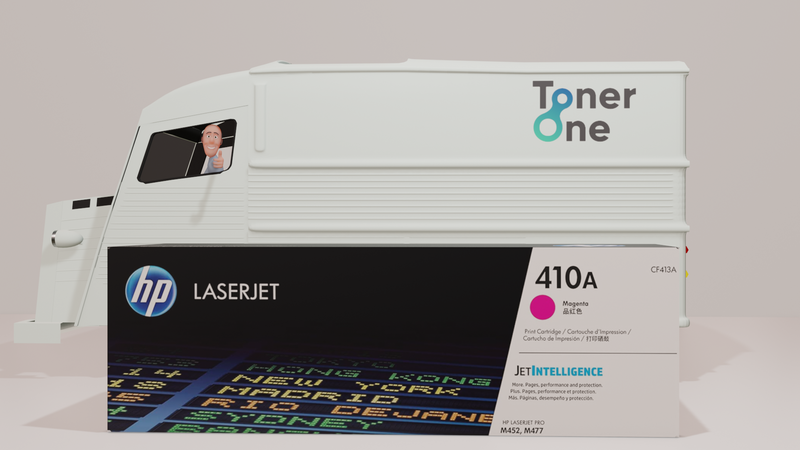 Genuine HP 410A Standard Capacity Laserjet Toner Cartridge - CF413A  -Magenta