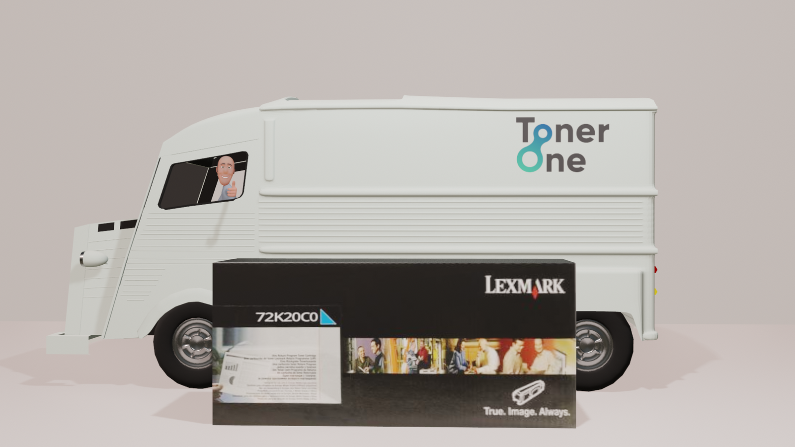 Lexmark 72K20C0 Toner Cartridge - Cyan