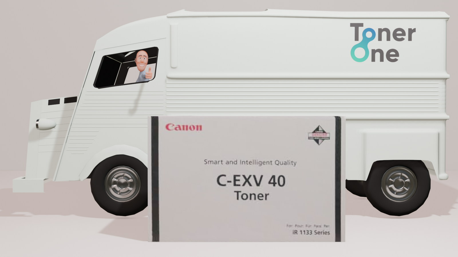 Genuine Canon C-EXV40 Black Toner Cartridge