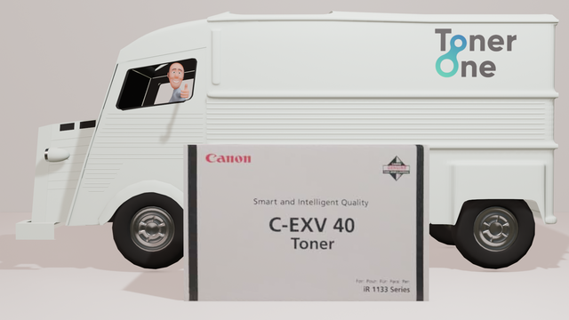 Genuine Canon C-EXV40 Black Toner Cartridge