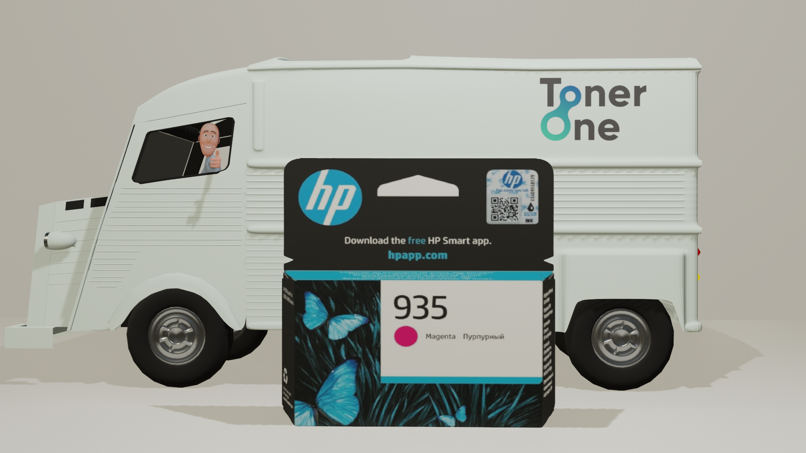 Genuine HP 935 Ink Cartridge - C2P21AE - Magenta