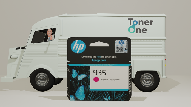 Genuine HP 935 Ink Cartridge - C2P21AE - Magenta
