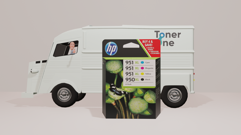 Genuine HP 950/951XL Multipack ink cartridge - C2P43AE