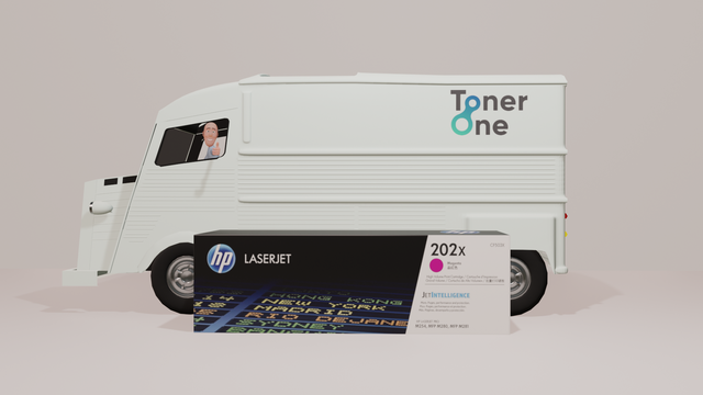 Genuine HP 202X High Capacity Toner Cartridge - CF503X - Magenta