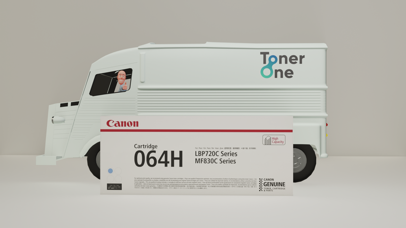 Genuine Canon 064H High Capacity Toner Cartridge - Cyan