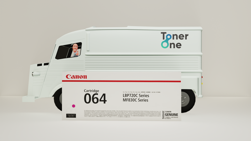 Genuine Canon 064M Standard Capacity Toner Cartridge - Magenta