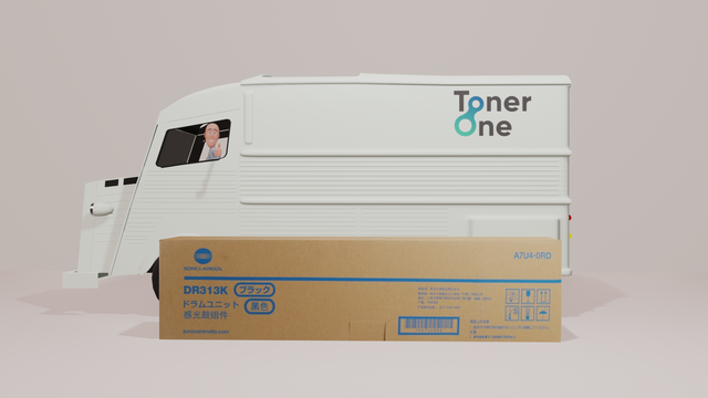 Genuine Konica Minolta DR313K Black Toner Cartridge