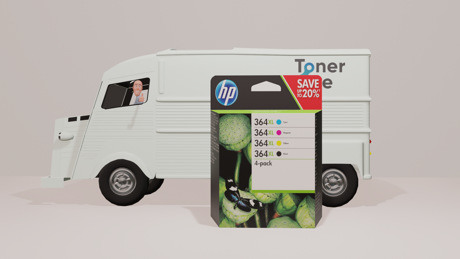 Genuine HP 364XL Multipack ink cartridges - N9J74AE