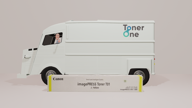 Genuine Canon T01Y Yellow Toner Cartridge