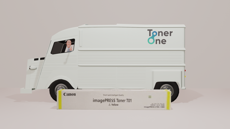 Genuine Canon T01Y Yellow Toner Cartridge