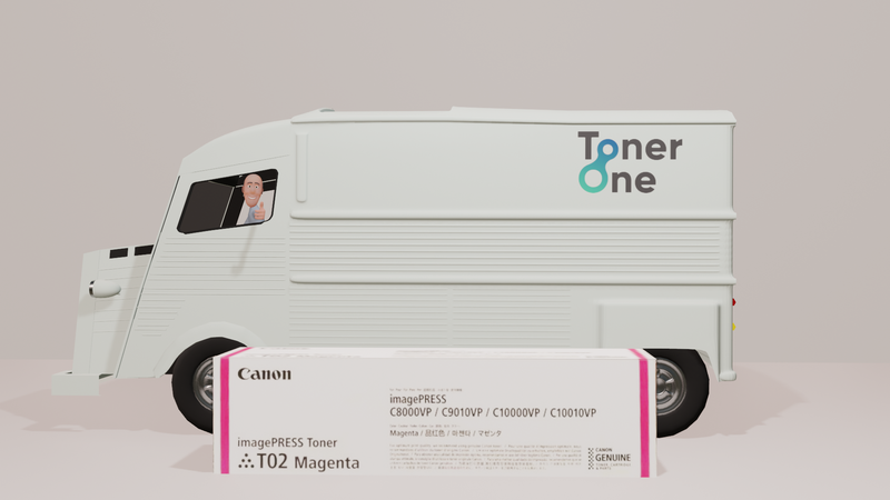 Genuine Canon T02 Magenta toner cartridge