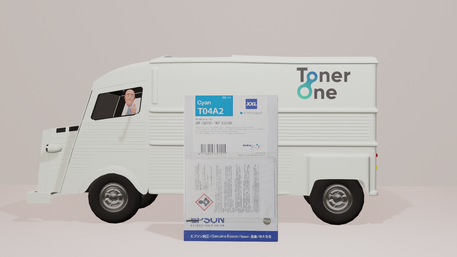 Genuine Epson T04A2 Cyan Extra High Capacity Ink Cartridge