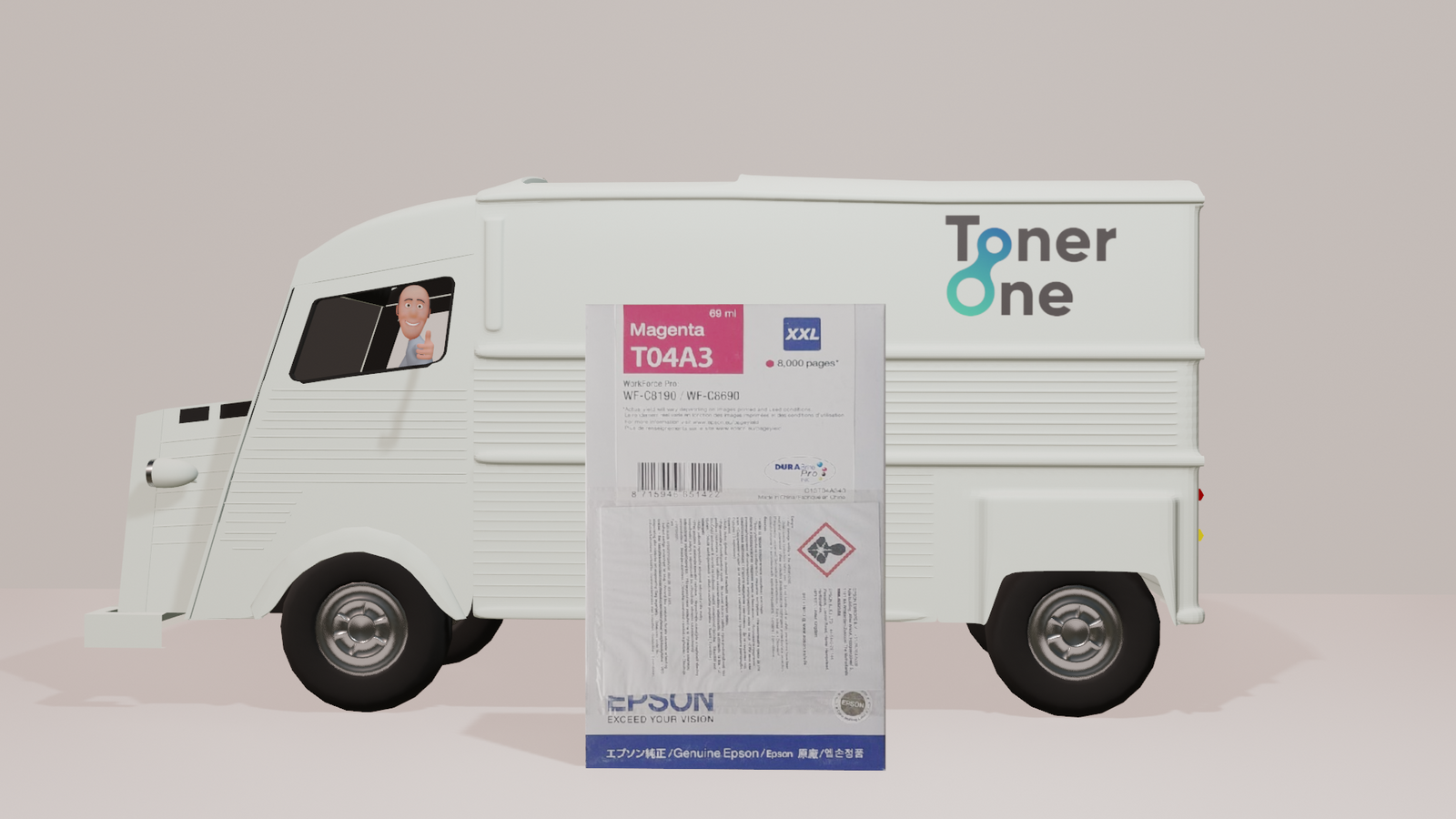 Genuine Epson T04A3 Magenta Extra High Capacity Ink Cartridge