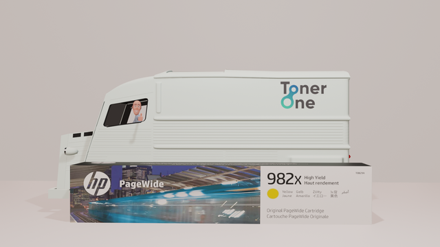 Genuine HP 982X High Capacity Yellow Ink Cartridge - T0B29A