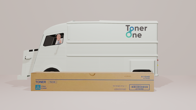 Genuine Konica Minolta TN319C Cyan Toner Cartridge