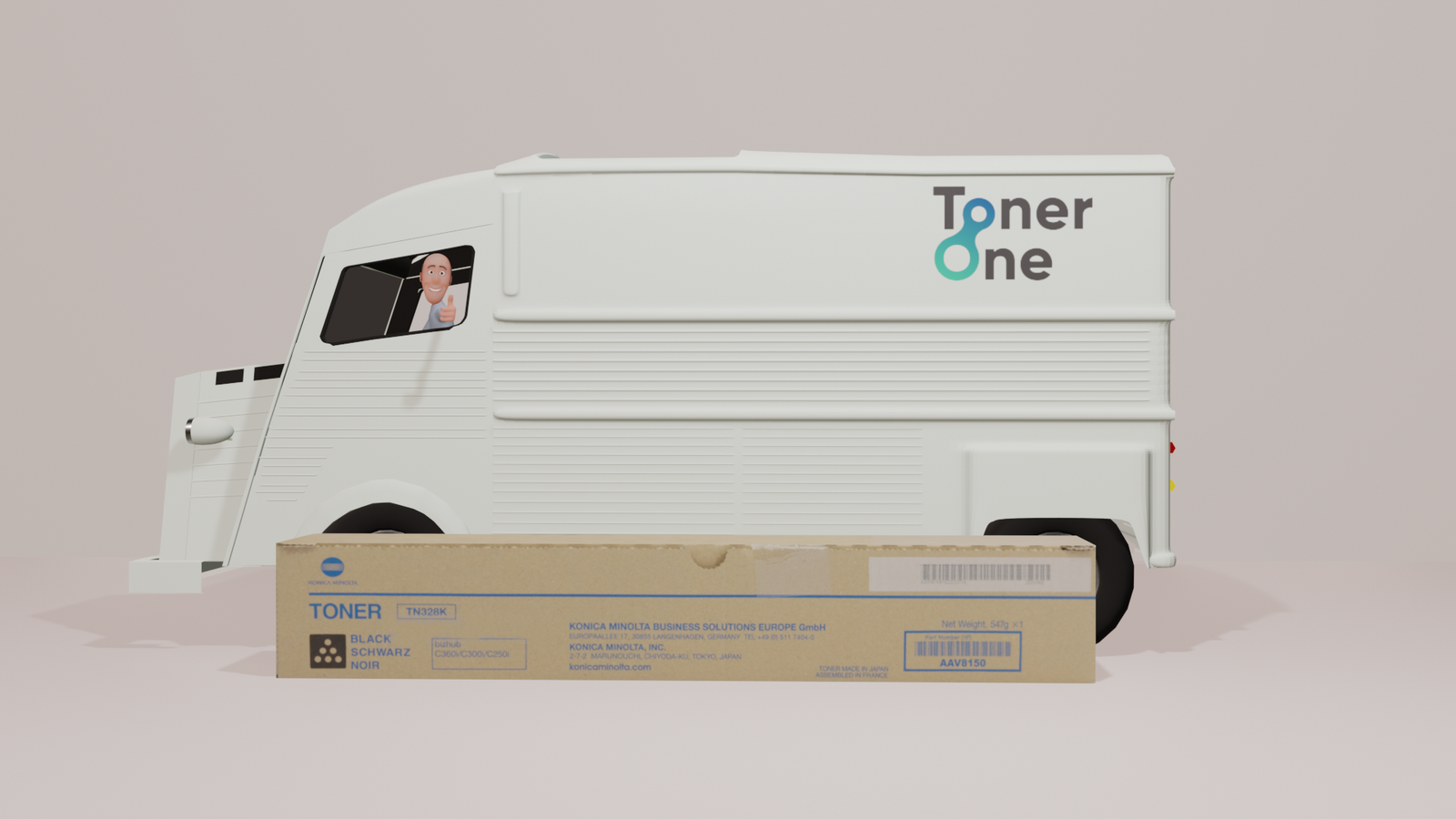 Genuine Konica Minolta TN328K Black Toner Cartridge