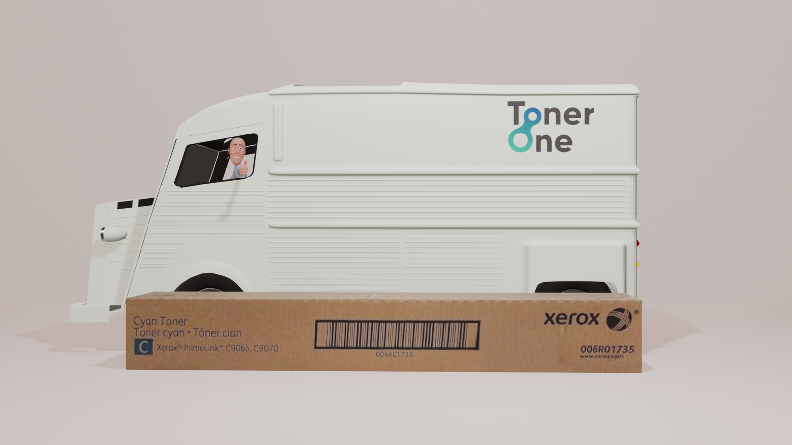 Genuine Xerox 006R01735 Toner Catridge - Cyan