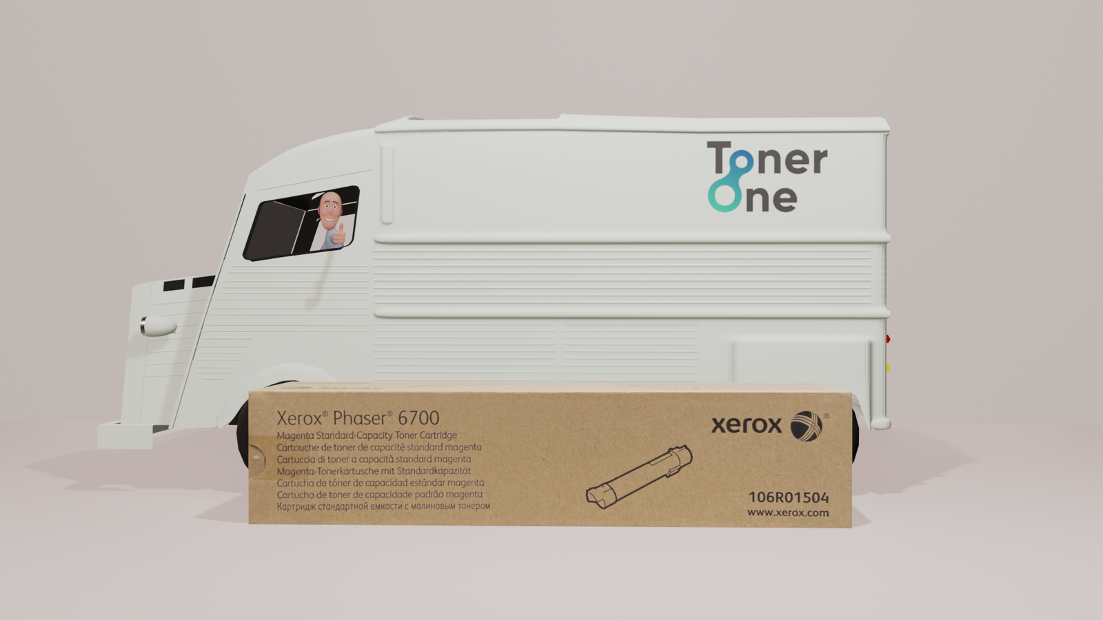 Genuine Xerox 106R01504 Magenta Toner Cartridge