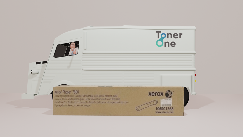 Genuine Xerox 106R01568 High Capacity Toner Cartridge - Yellow