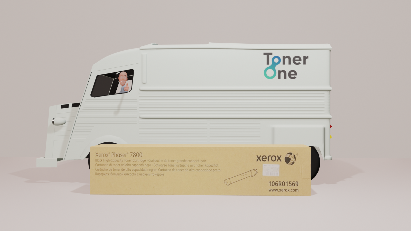 Genuine Xerox 106R01569 High Capacity Toner Cartridge - Black