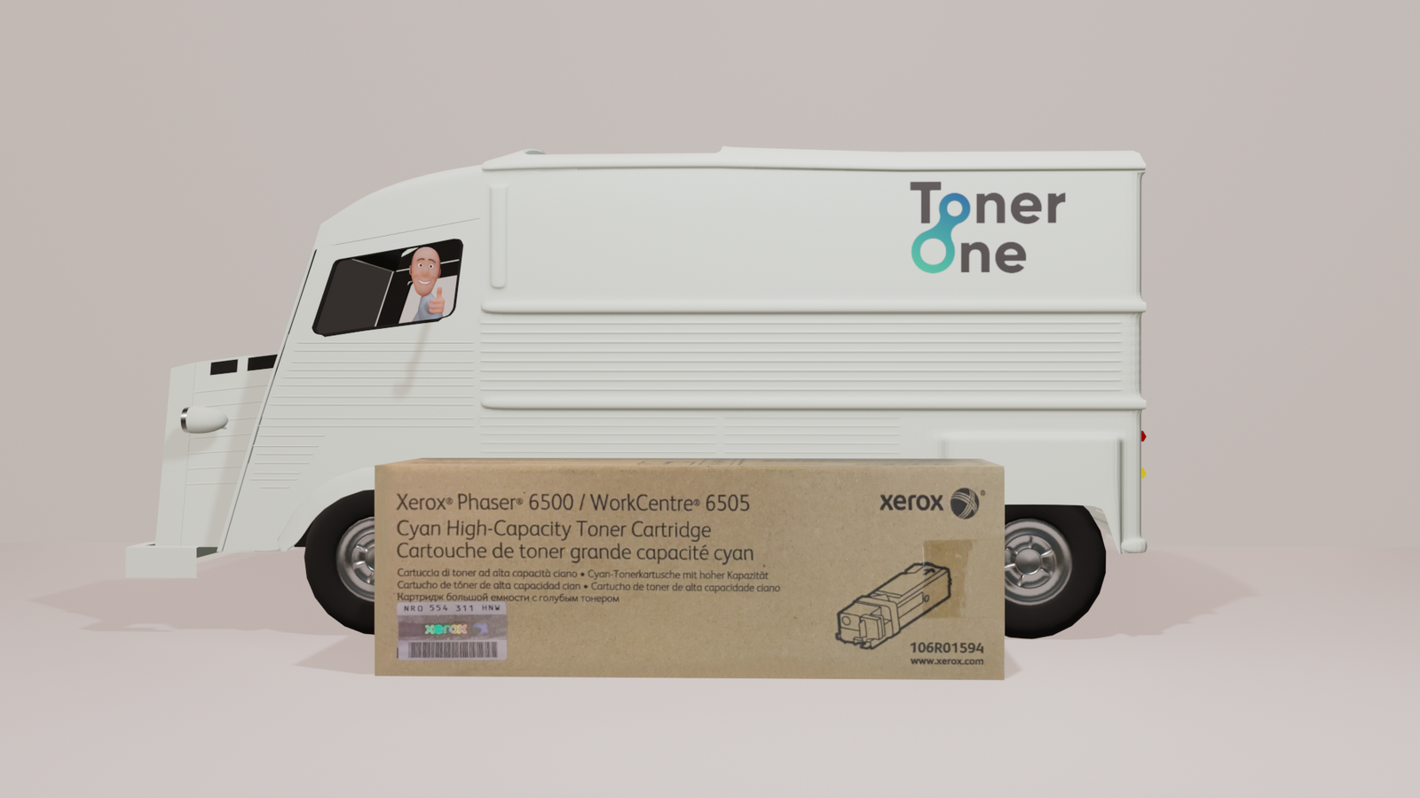 Genuine Xerox 106R01594 High Capacity Toner Cartridge - Cyan