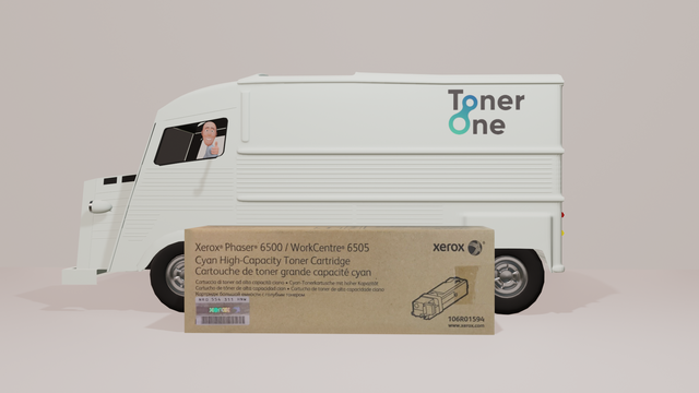 Genuine Xerox 106R01594 High Capacity Toner Cartridge - Cyan