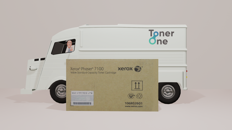Genuine Xerox 106R02601 Standard Capacity Toner Cartridge - Yellow