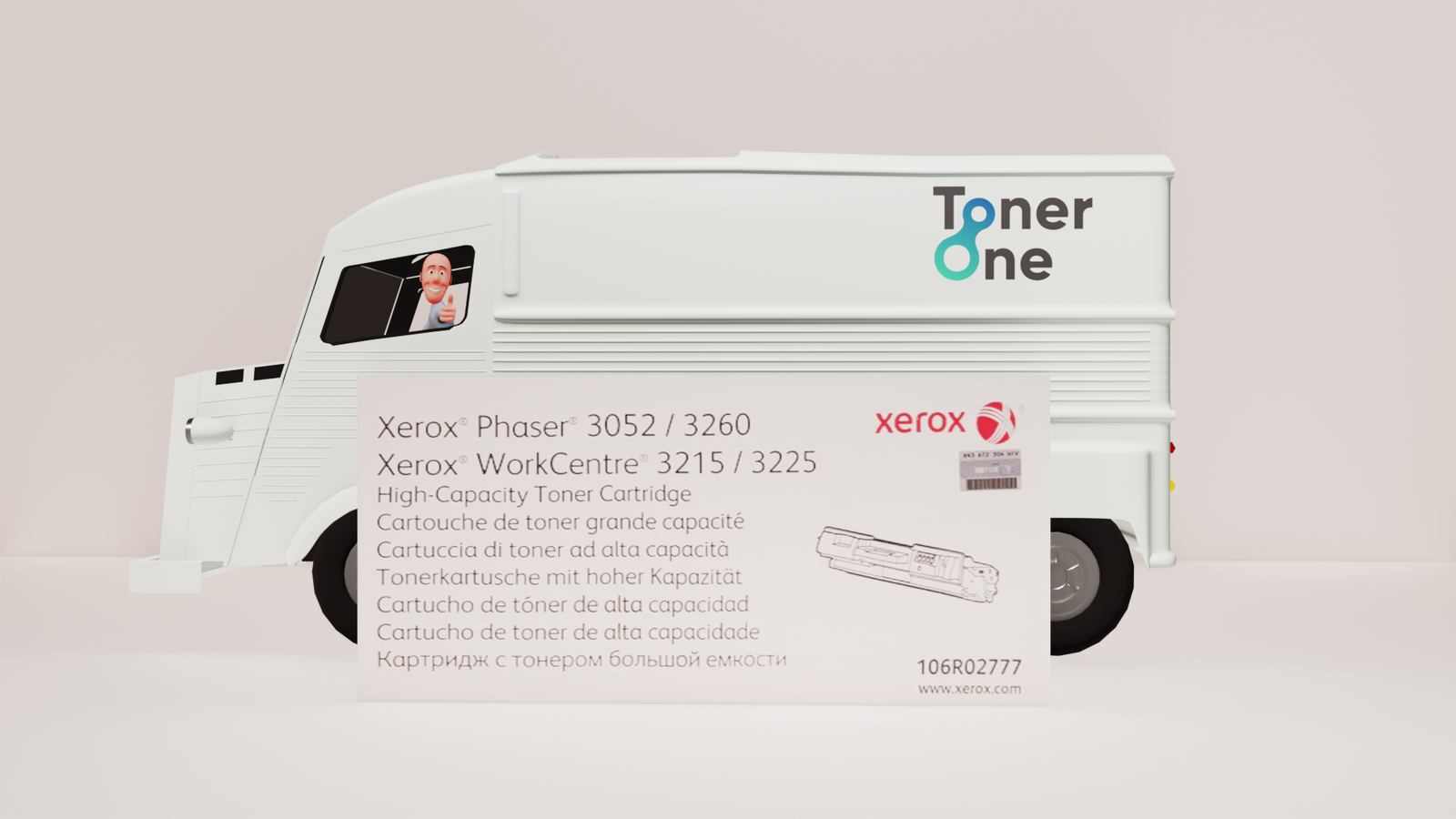 Genuine Xerox 106R02777 High Capacity Toner Cartridge - Black