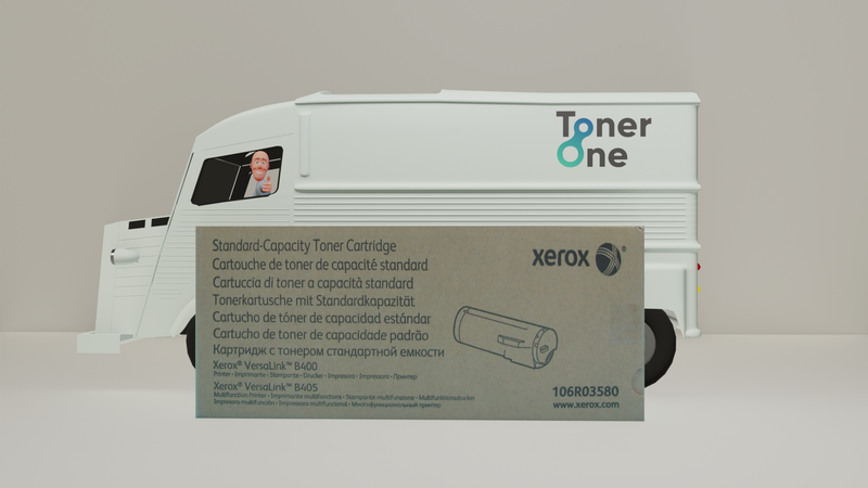 Genuine Xerox 106R03580 Standard Capacity Toner Cartridge - Black