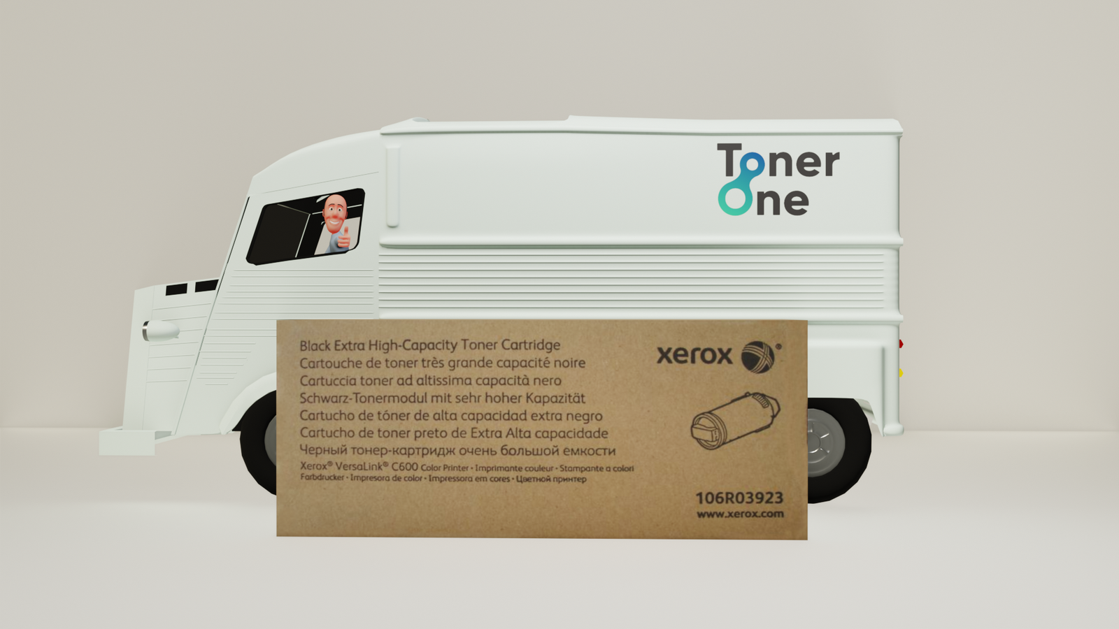 Genuine Extra High Capacity Xerox 106R03923 Black Toner Cartridge