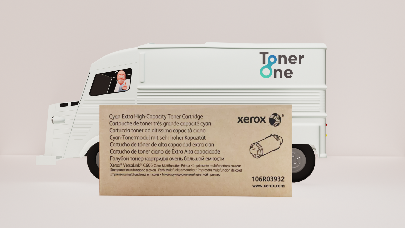 Genuine Xerox 106R03932 Extra High Capacity Toner Cartridge - Cyan