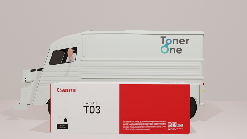 Genuine Canon T03 Black toner cartridge