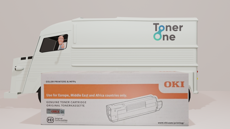 Geniune Oki 46507616 Toner Cartridge - Black