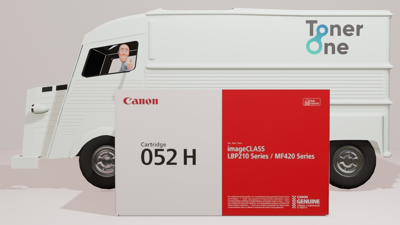 Genuine High Capacity Canon 052H Black Toner Cartridge